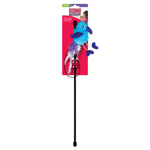 KONG Active Feather Teaser with Catnip – 20 in.