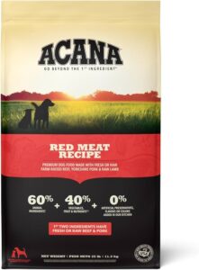 ACANA Red Meat Grain-Free Dry Dog Food - 25 lb. bag