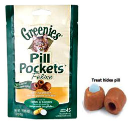 feline greenies pill pockets cat treats