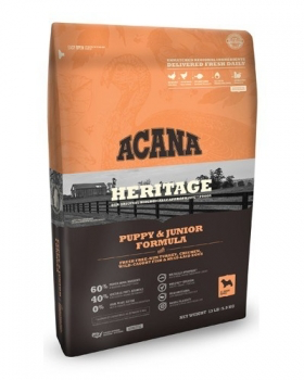 Acana Heritage Puppy Junior For Dogs 25 Lb The Pet Pantry