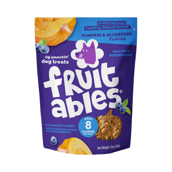 Fruitables Pumpkin & Blueberry – 7 oz. bag