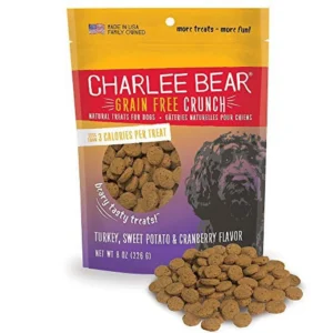 Charlee Bear Crunch Turkey, Sweet Potato & Cranberry Grain Free Dog Treats