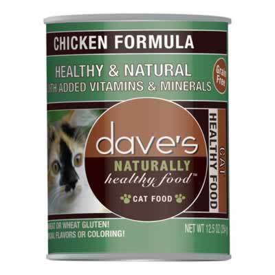 Daves GF Chicken Canned Cat Food