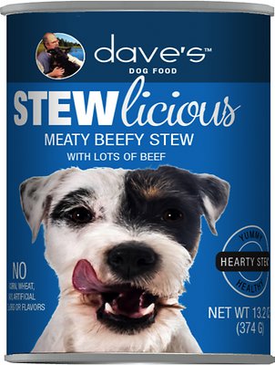 Dave’s STEWlicious Grain-Free Meaty Beefy Stew – 13 oz.