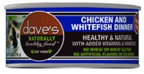 Dave’s Naturally Healthy Chicken & Whitefish Dinner – 5.5 oz.
