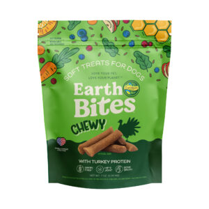 Earthborn EarthBites Chewy Dog Treats - Turkey - 7 oz.