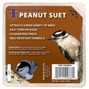 Friends of Flight Peanut Suet - 11 oz.