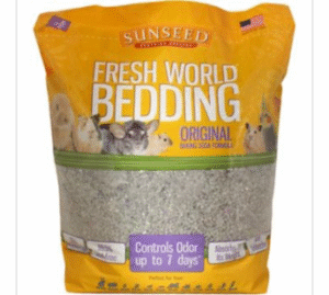 Sunseed Fresh World Bedding Grey- 2130 cu. in.