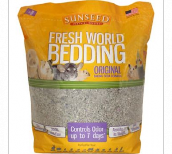 Sunseed Fresh World Bedding Grey- 2130 cu. in.