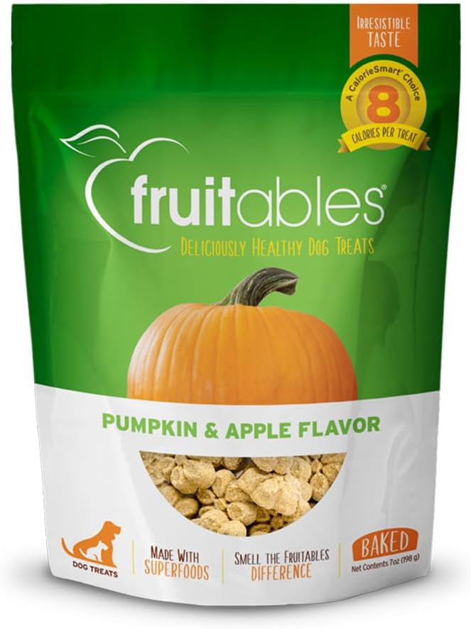 Fruitables Pumpkin & Apple – 7 or 12 oz. bag