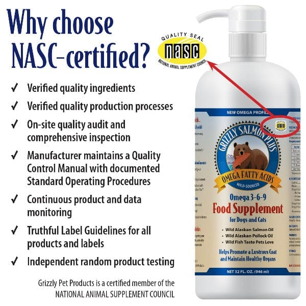 Grizzly Salmon Oil Plus