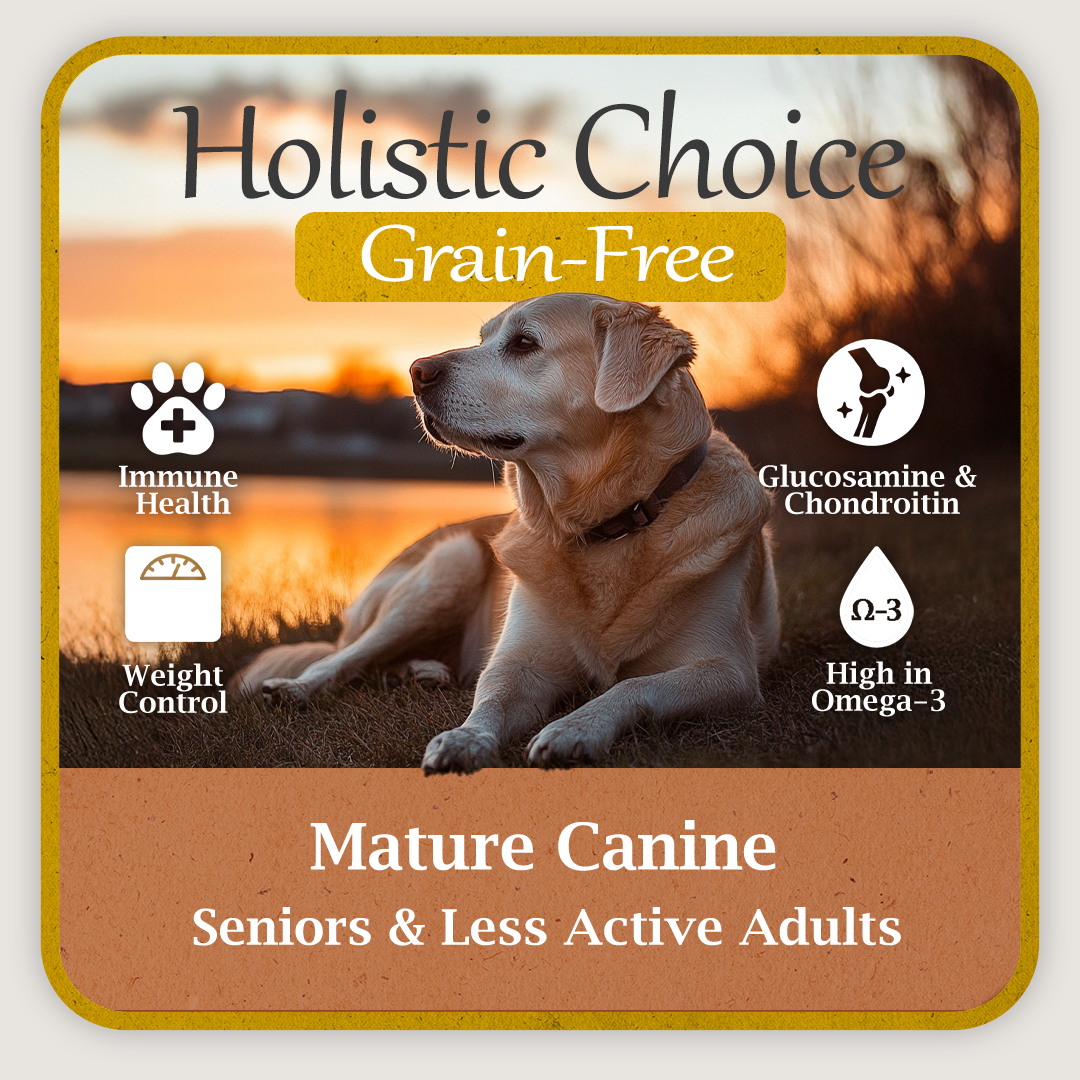 Holistic Choice Grain Free Mature Canine Recipe