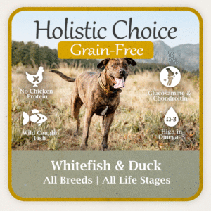 Holistic Choice Whitefish & Duck Grain Free Canine