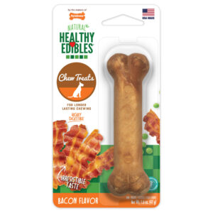 Nylabone Natural Healthy Edibles Bacon Flavored Bone