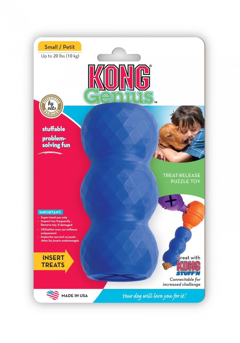 KONG Genius Treat Release Puzzle Toy – Small