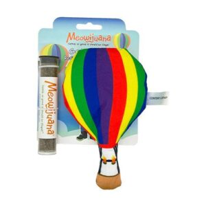 Meowijuana Get a Rise Balloon Refillable Plush Cat Toy w/ Catnip