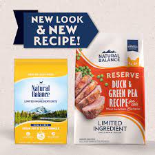 Natural Balance L.I.D. Duck & Green Pea Recipe- 4 lb.