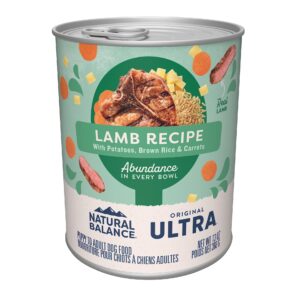 Natural Balance Ultra Lamb & Brown Rice Canine Recipe - 13 oz. can