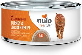nulo Grain-Free Turkey & Chicken Recipe for Cats – 5.5 oz. can