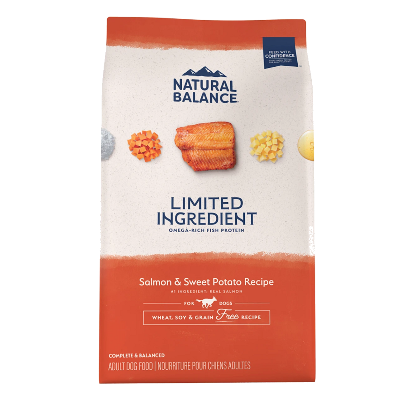 Natural Balance L.I.D. Salmon & Sweet Potato Dog Food – 12 lb. & 24 lb.
