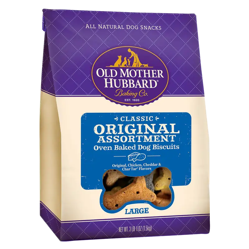 Old Mother Hubbard Classic Large Dog Biscuits Assorted – 3.5 lb