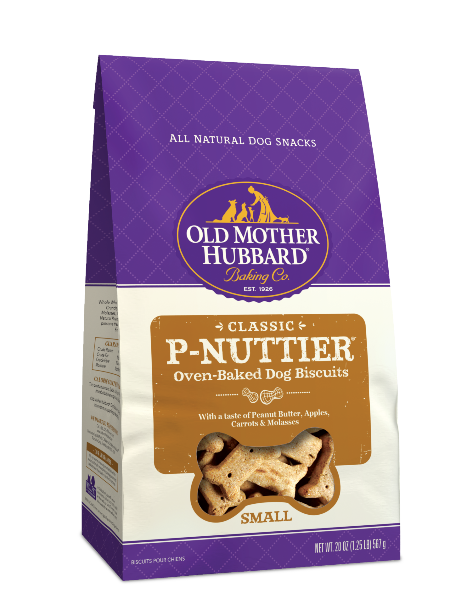 Old Mother Hubbard P-Nuttier Biscuit – 20 oz.