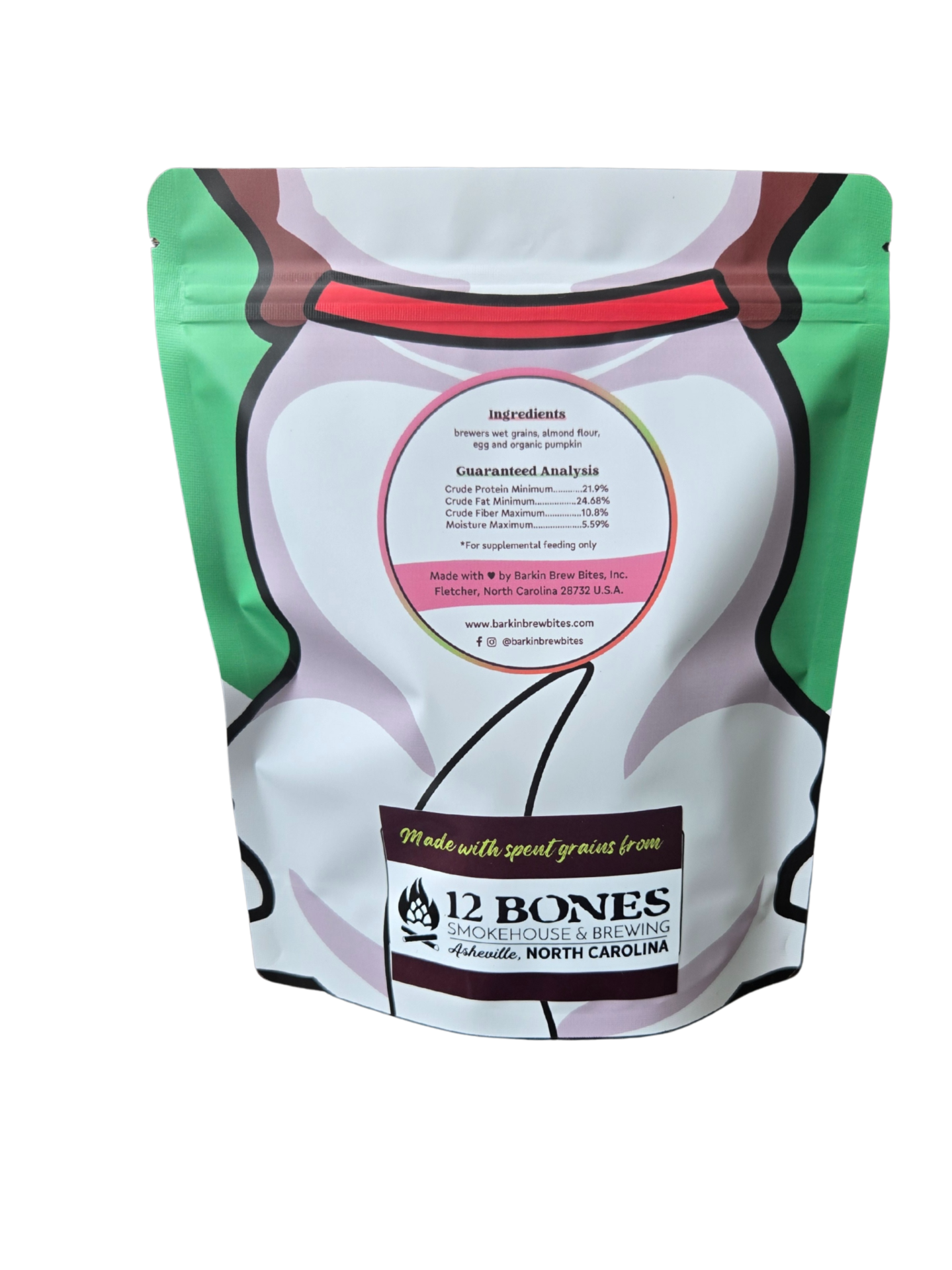 Barkin Brew Bites Pumpkin Dog Treats – 8 oz.