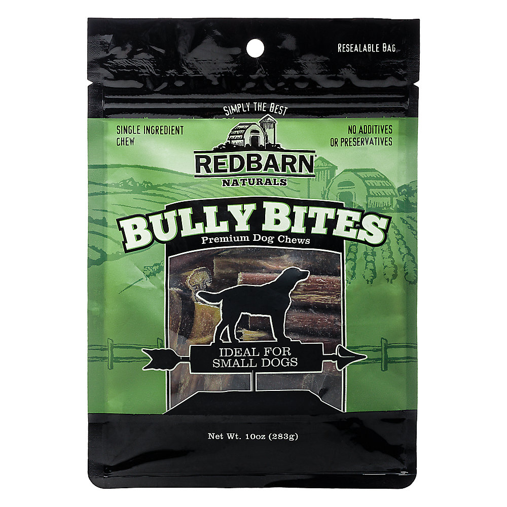 RedBarn Bully Bites Dog Chews for Small Dogs – 10 oz.red22