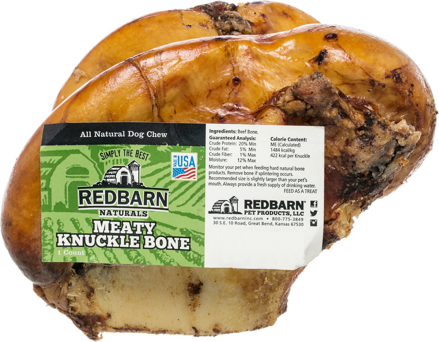 RedBarn Meaty Knuckle Bone – 5 inch