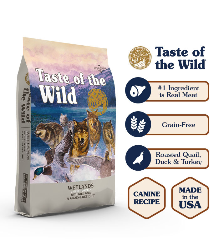 Taste of the Wild Wetlands Canine – 28 lb.