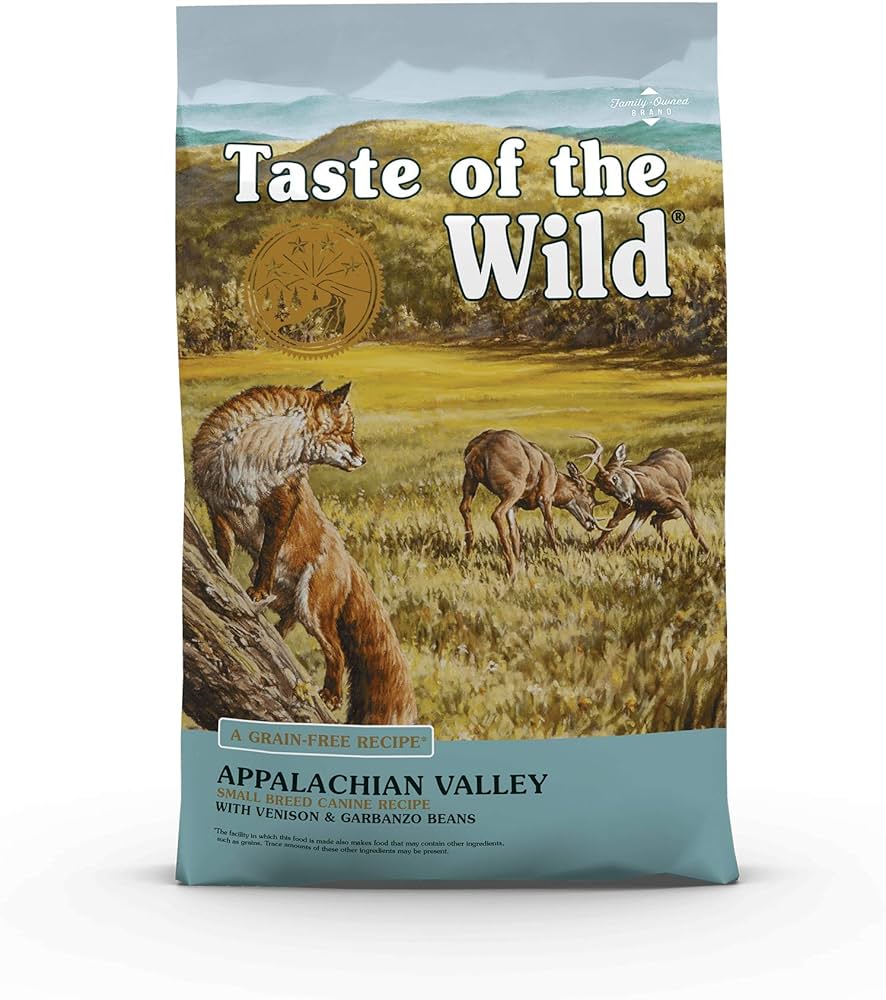 Taste of the Wild Appalachian Valley Venison & Lamb Dry Dog Food, 28-lb bag – Small Breed