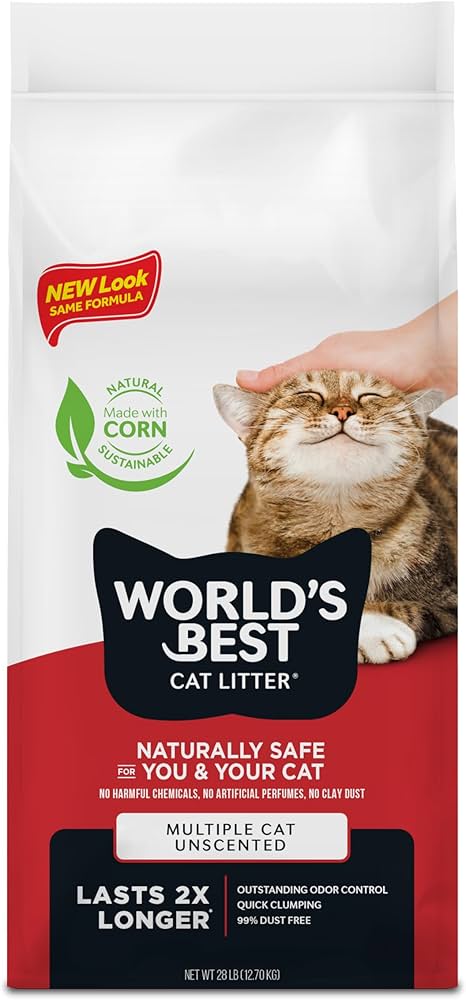 WORLD’S BEST Cat Litter – Extra Strength – 28 lb.
