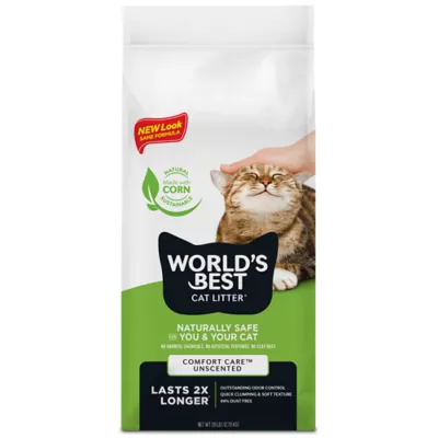 WORLD’s BEST Clumping Litter – 28 lb.