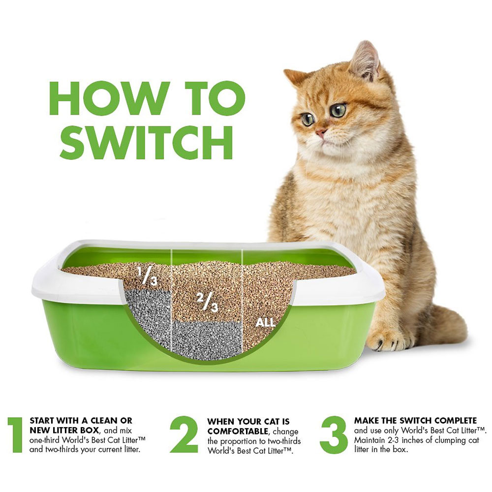 WORLD’s BEST Clumping Litter – 28 lb.