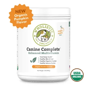 Wholistic Pet Organics - Organic Pumpkin Canine Complete Daily Multivitamin - 1 lb.