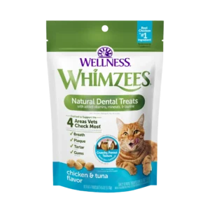 Whimzees Dental Treats for Cats Chicken & Tuna - 2 oz.