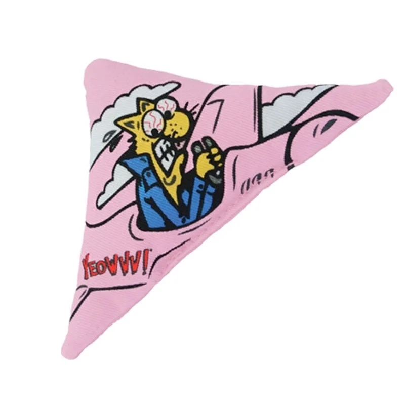 Yeowww! Purrr!-Muda Triangle Catnip Toy