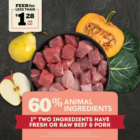 ACANA Red Meat Grain-Free Dry Dog Food – 25 lb. bag