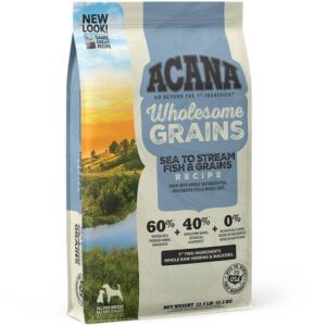 ACANA Wholesome Grains LID Sea to Stream, Fish Recipe - 22.5 lbs.