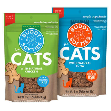 Buddy Softies Grain Free Cat Treats – 3 oz.