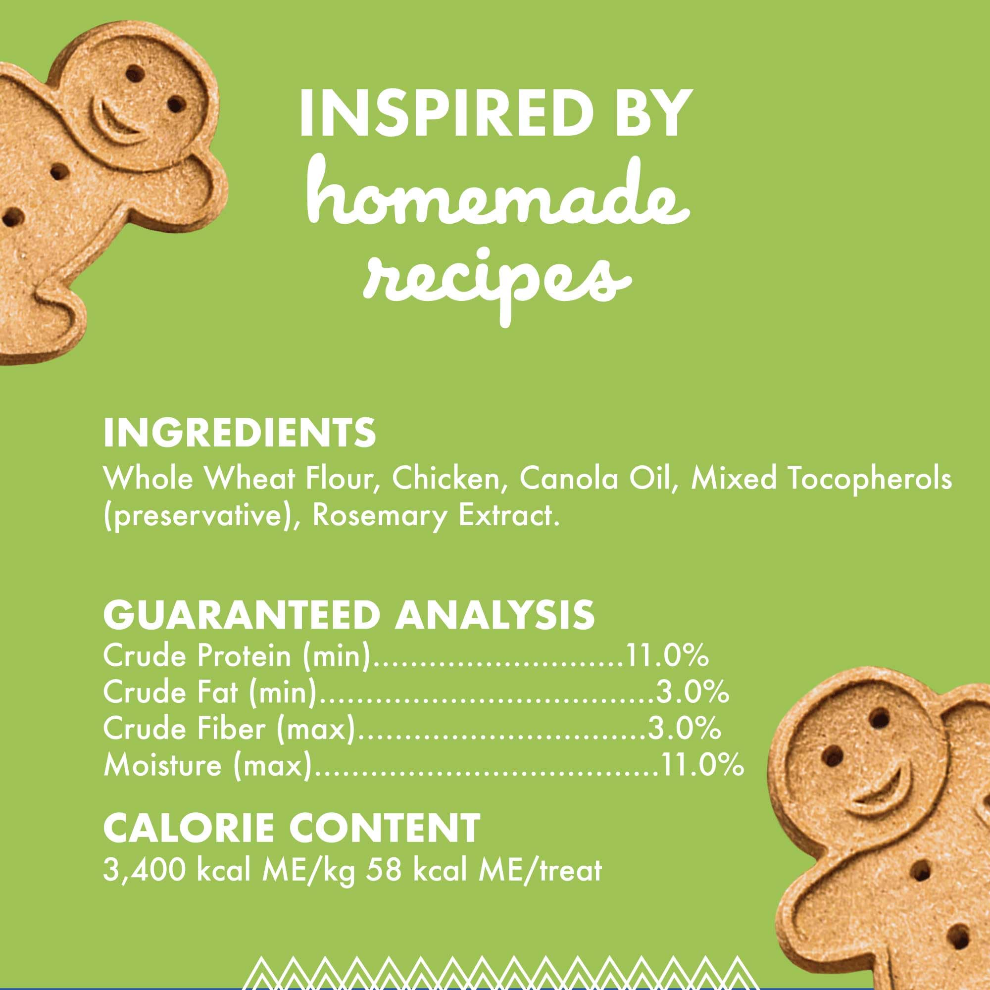 Buddy Biscuits Oven Baked with Roasted Chicken Dog Treats – 3.5 lb. bag