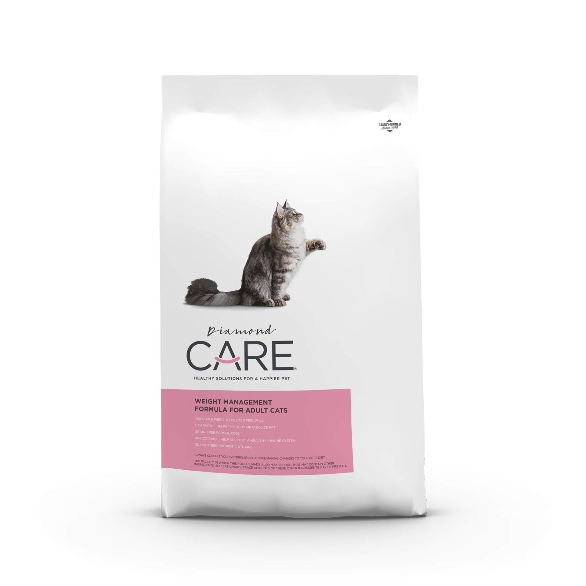 Weight Management Formula Adult Cat Food by Diamond Care