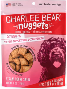 Charlee Bear Nuggets Straw-Beary Swirl Omega-3's - 6 oz.
