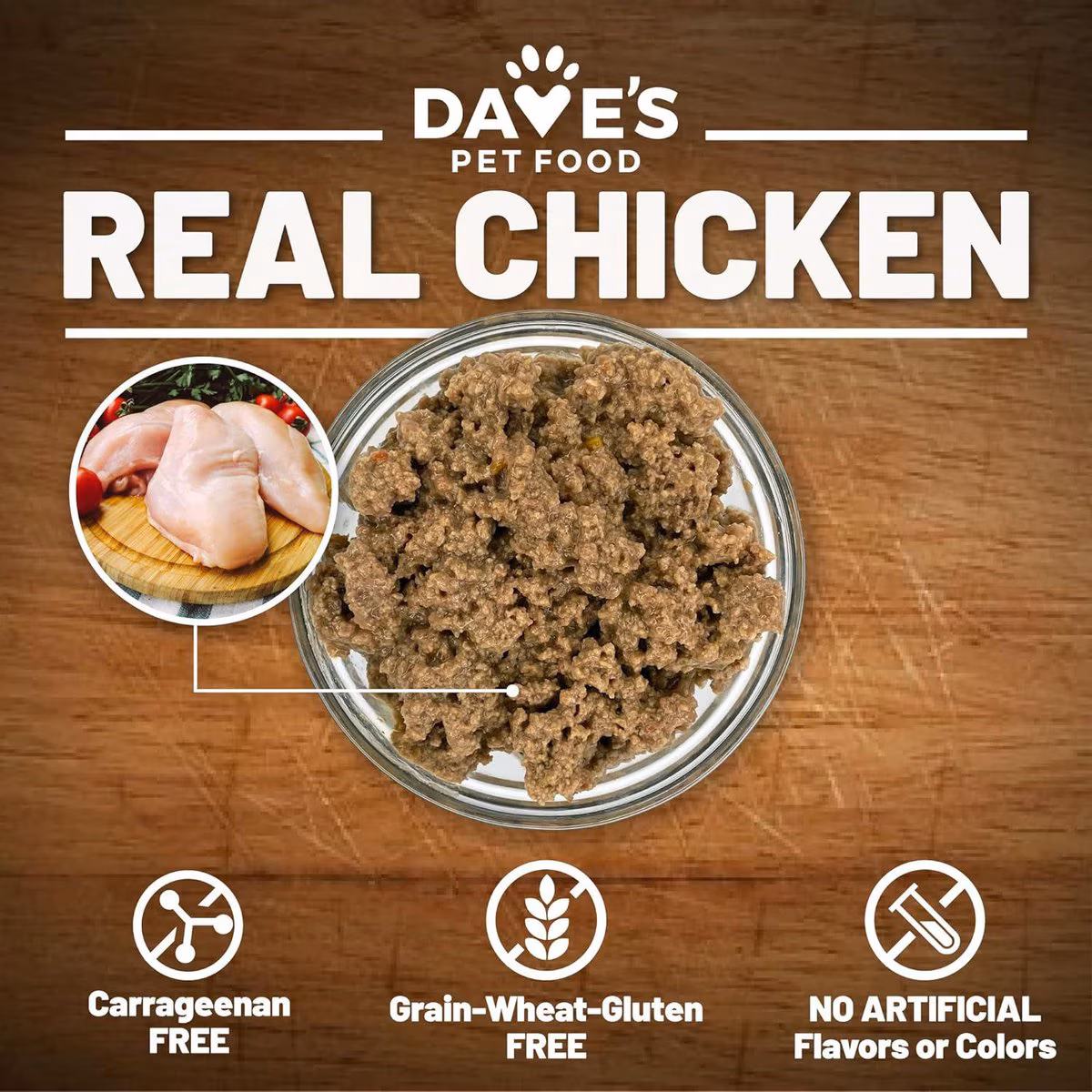 Dave’s Pet Food Naturally Healthy Gobblicious Gourmet Grain-Free Pate Canned Cat Food – 13 oz.