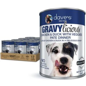 Dave's GRAVYlicious Chicken & Duck w/ Veggies Pate - 12 oz.