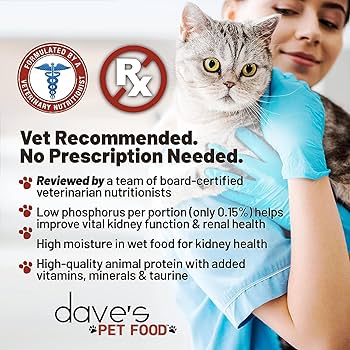 Dave’s Restricted Diet Feline Protein/Phosphorus – Chicken 5.5 oz.