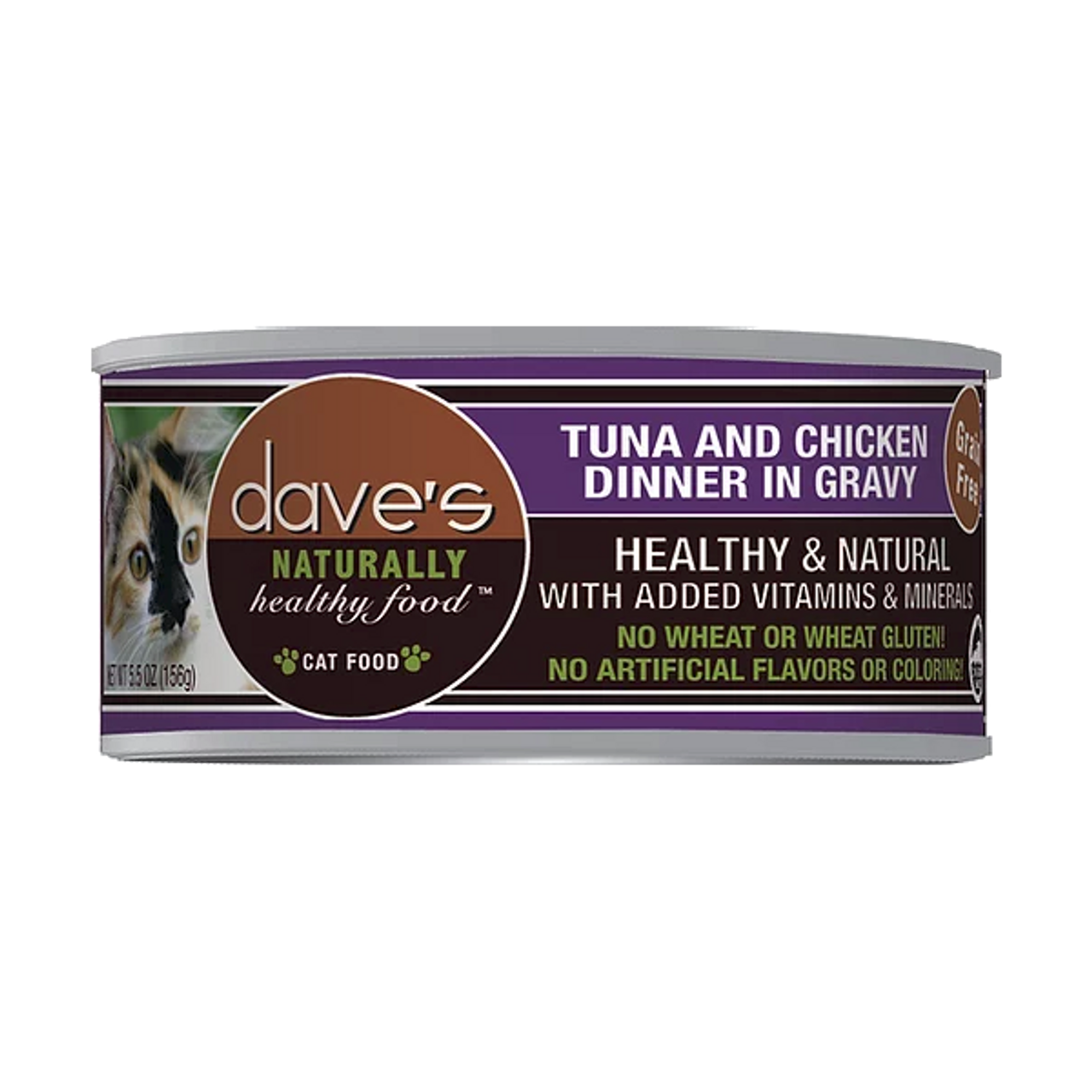 Dave’s Grain Free Tuna & Chicken in Gravy – 5.5 oz.