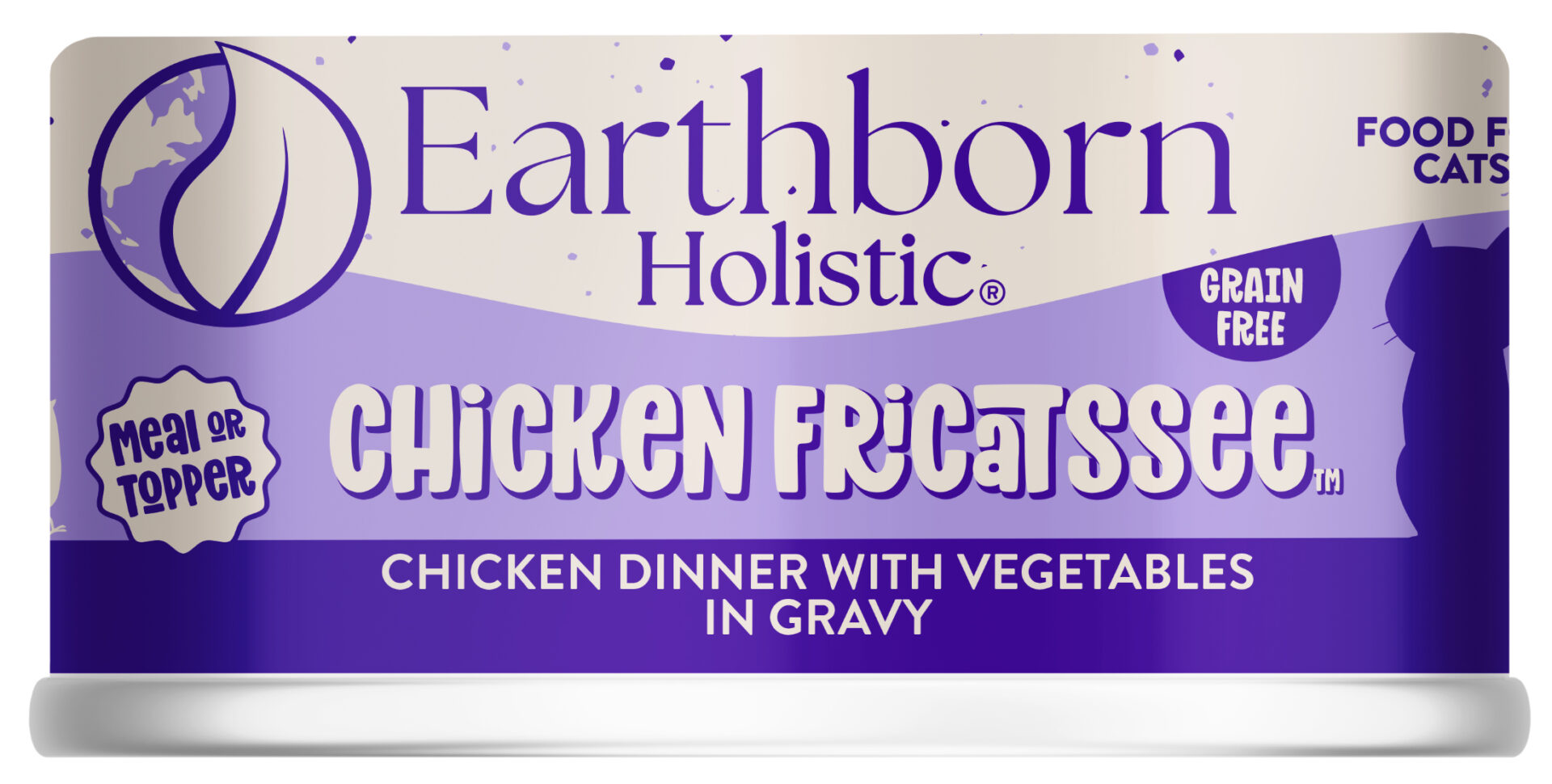 Earthborn Holistic Chicken Fricatssee Grain Free Canned Food – 5.5 oz.
