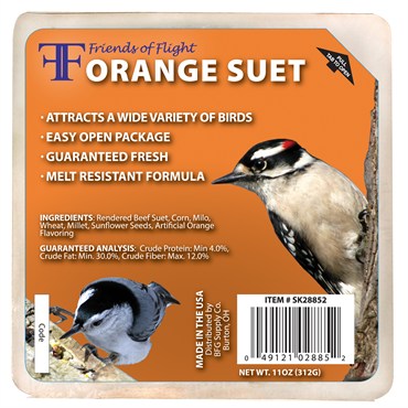 C&S Orange Delight No Melt Suet – 11.75 oz.