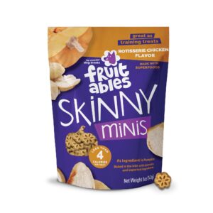 Fruitables Skinny Minis Rotisserie Chicken Dog Treats - 5 oz.